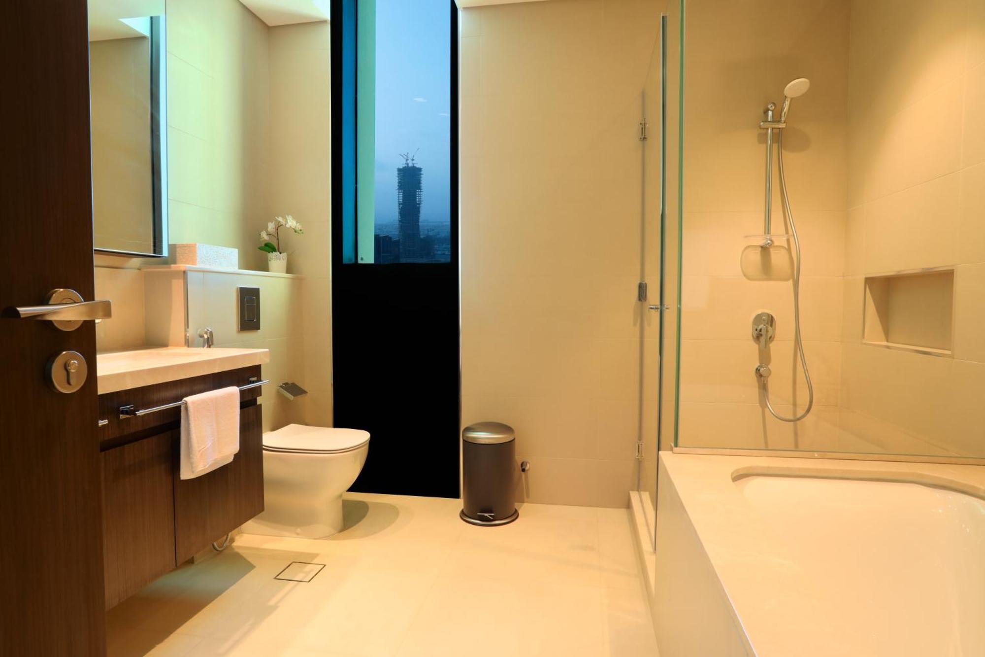 Elegant Apartment With Direct Access To Dubai Mall Exterior foto